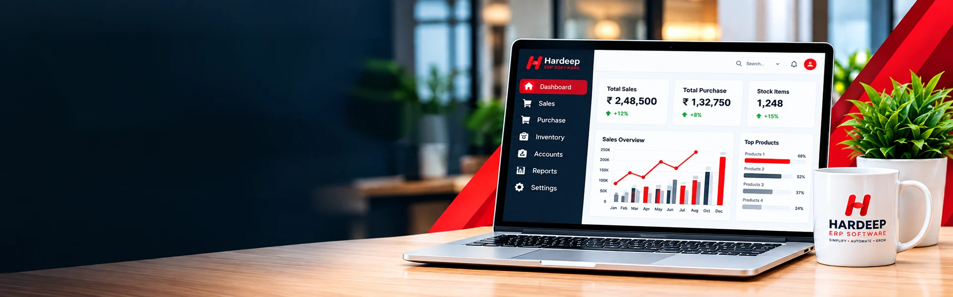 Contact Hardeep ERP Software team
