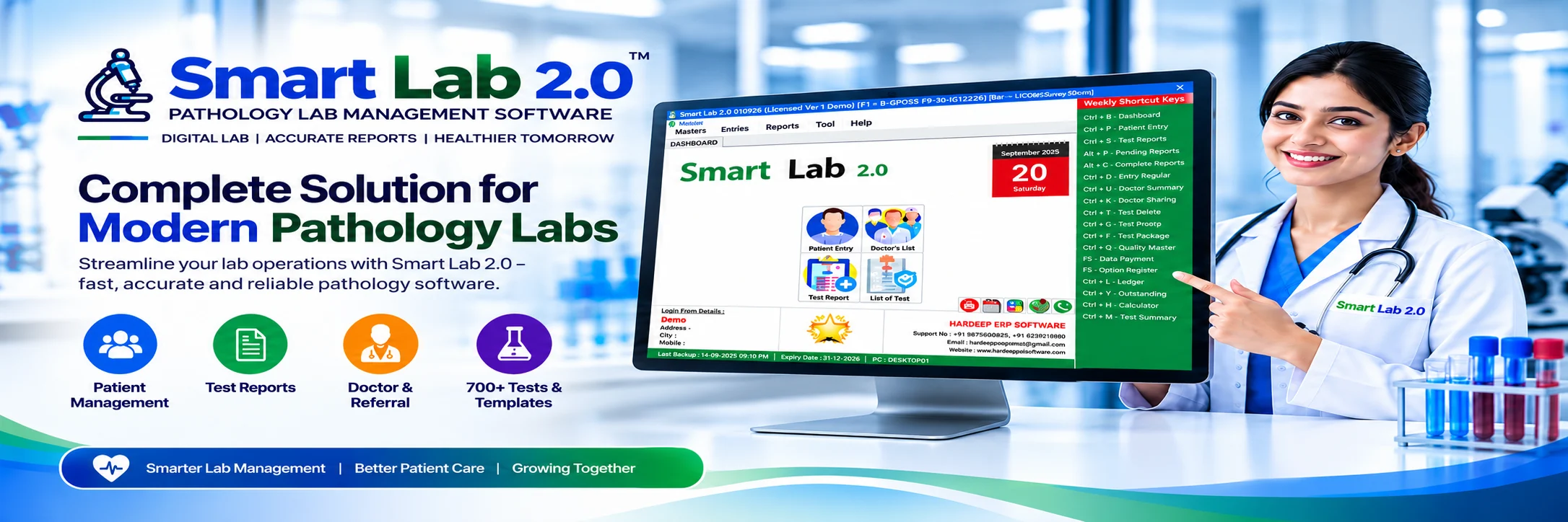 Smart Lab 2.0 pathology lab management software